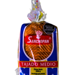 Pan tajado medio x 200g