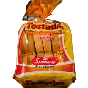 Tostadas paquete x 12 unidades